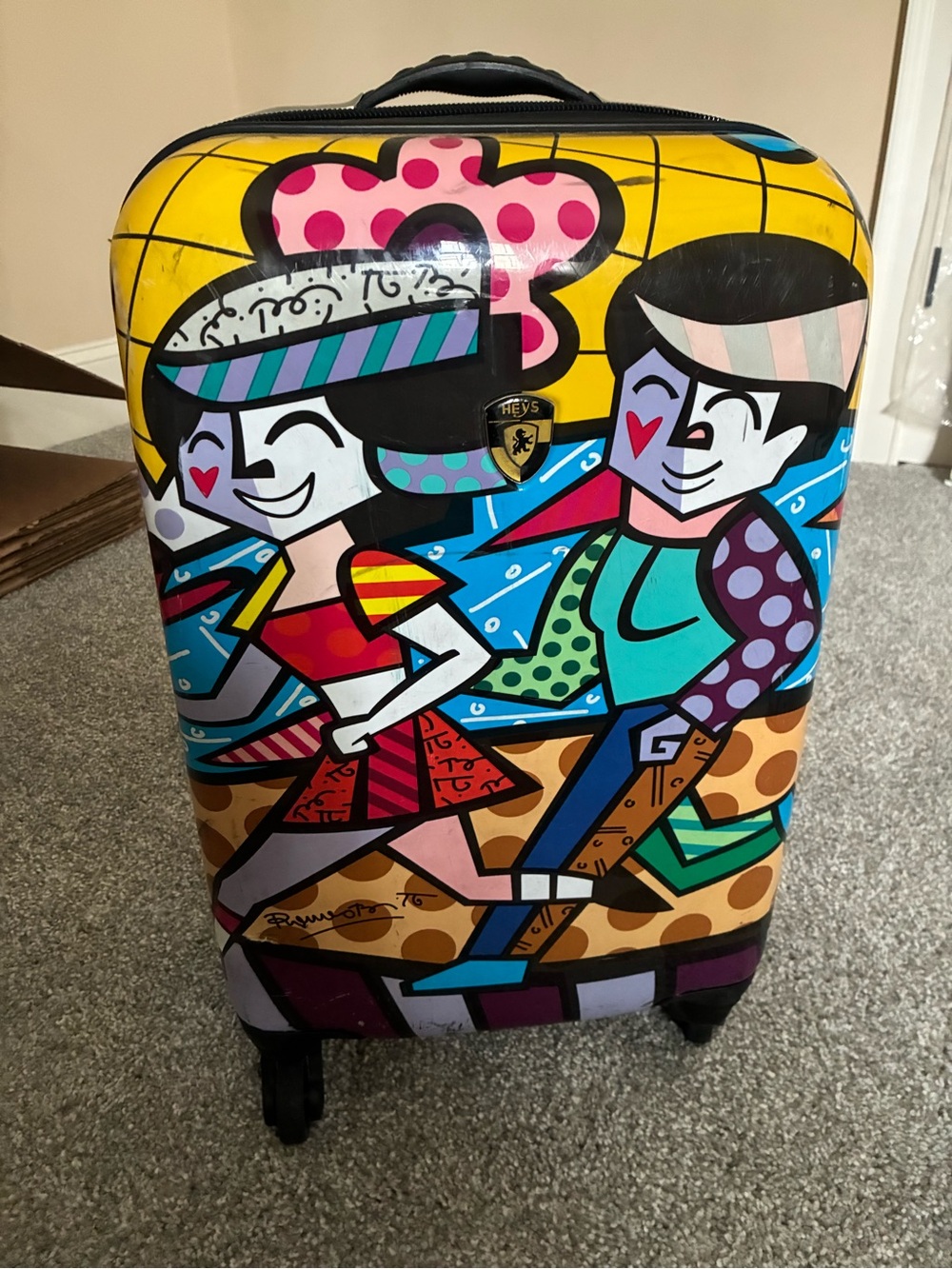 Bright Multicolor Pop-Art Carry-On Travel Bag by Heys